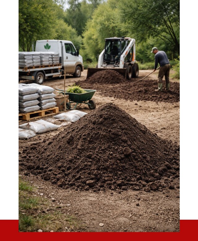 Грунт для озеленения с доставкой в Ивантеевке от 1852 р. | ПРОНЕРУДВнт