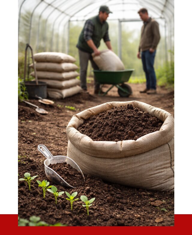 Грунт для теплицы в Ивантеевке с доставкой от 1543 р. | ПРОНЕРУДВнт