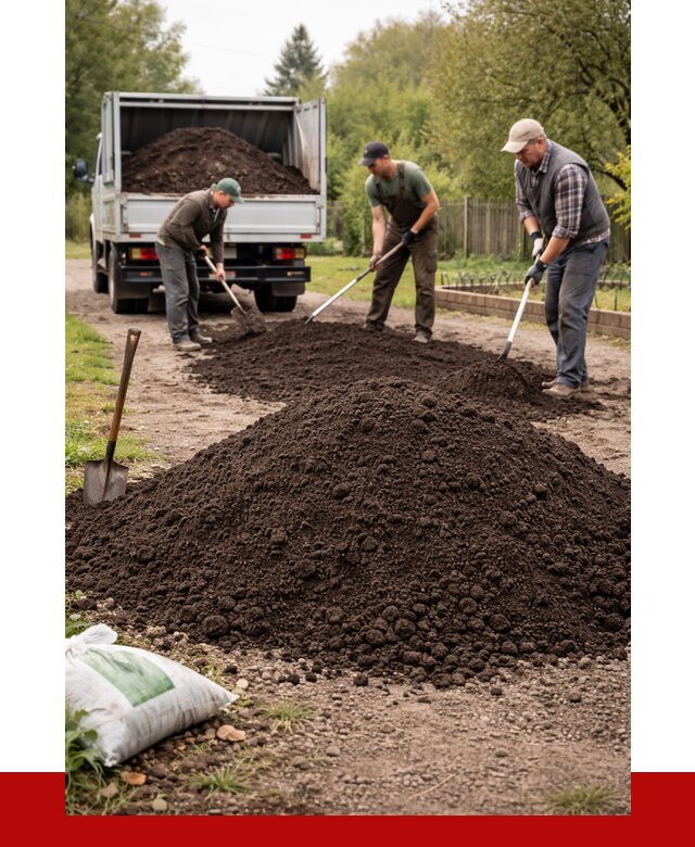 Купить землю для огорода в Ивантеевке от 3292 р./куб | ПРОНЕРУДВнт