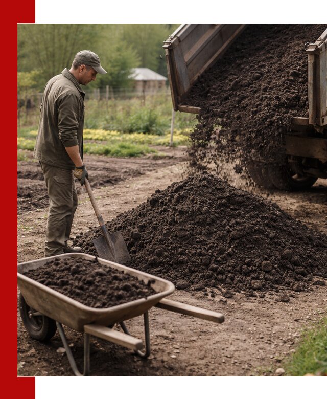 Доставка качественной земли для огорода в Ивантеевке