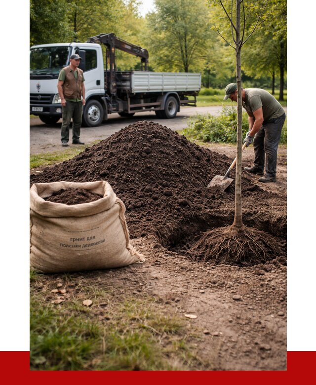 Грунт для посадки деревьев в Ивантеевке от 1234 р. | ПРОНЕРУДВнт