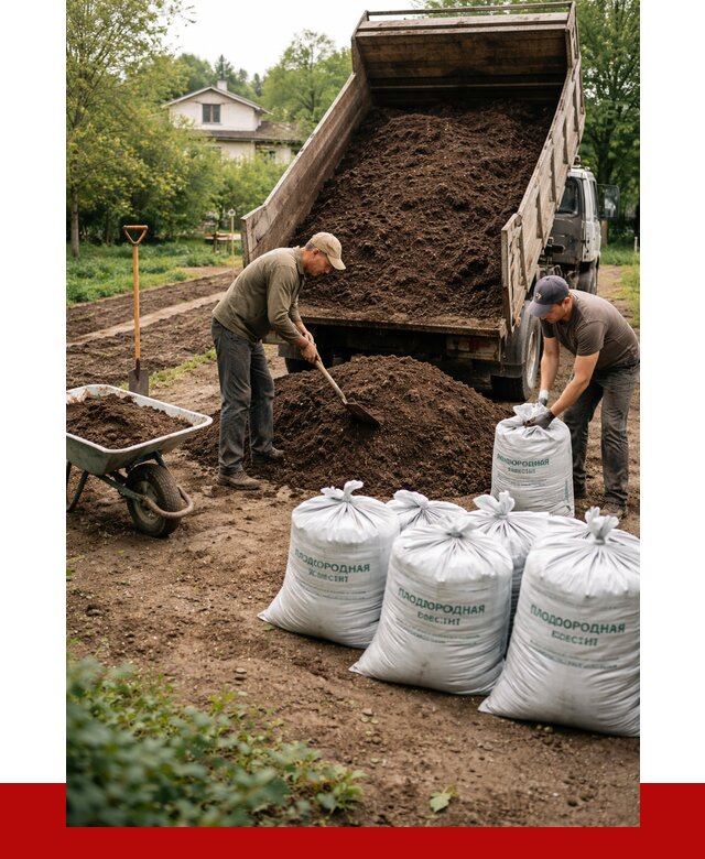 Плодородная смесь в Ивантеевке от 4321 р./куб с доставкой | ПРОНЕРУДВнт