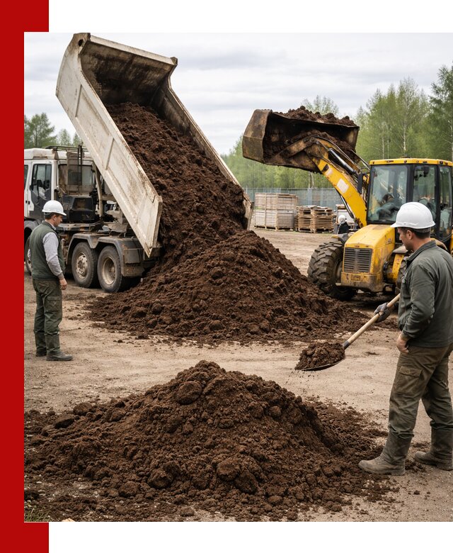 Доставка торфа оптом и в мешках в Ивантеевке