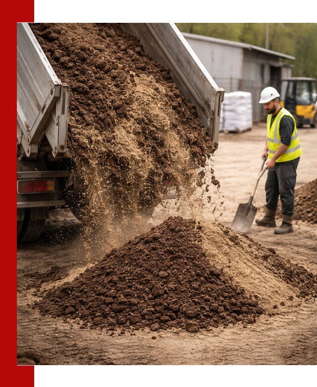 Доставка торфо-песчаной смеси в Ивантеевке для строительства и озеленения