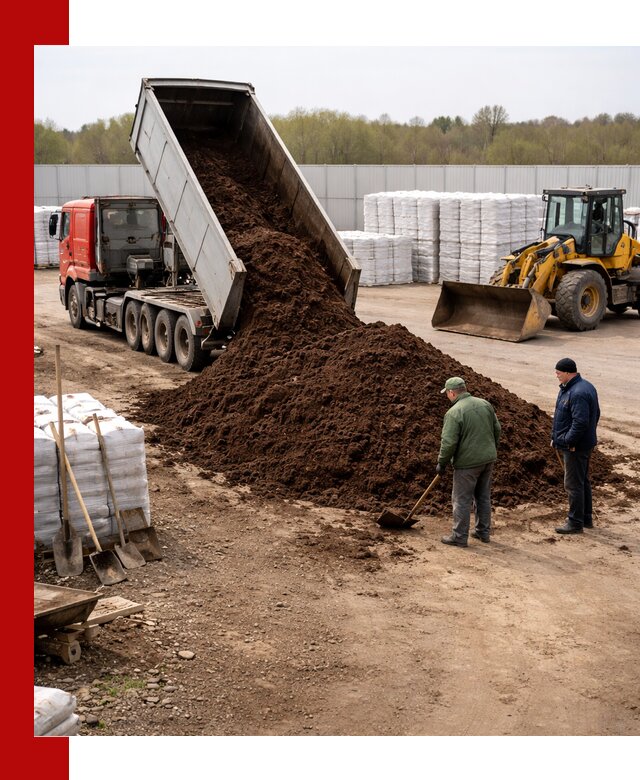 Доставка торфяных смесей оптом и в розницу в Ивантеевке