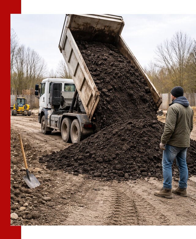 Доставка чернозема навалом в Ивантеевке быстро и выгодно