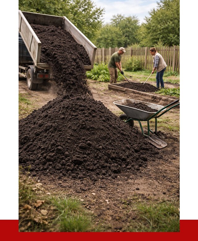 Купить чернозем для огорода в Ивантеевке от 2572 р. | ПРОНЕРУДВнт