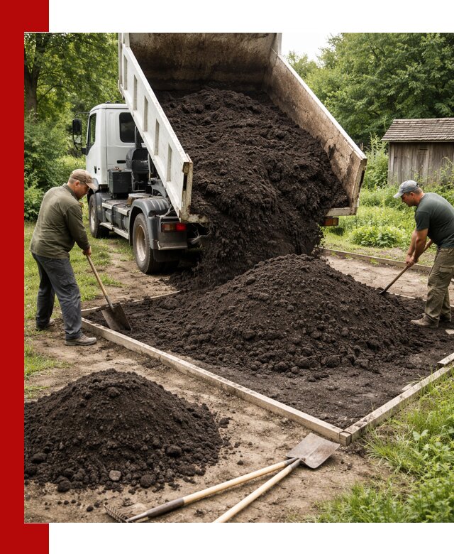 Купить чистый чернозем для огорода с доставкой в Ивантеевке