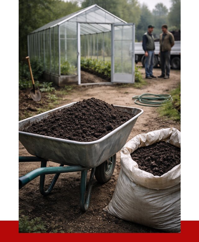 Чернозем для теплицы в Ивантеевке с доставкой от 1543 р. | ПРОНЕРУДВнт