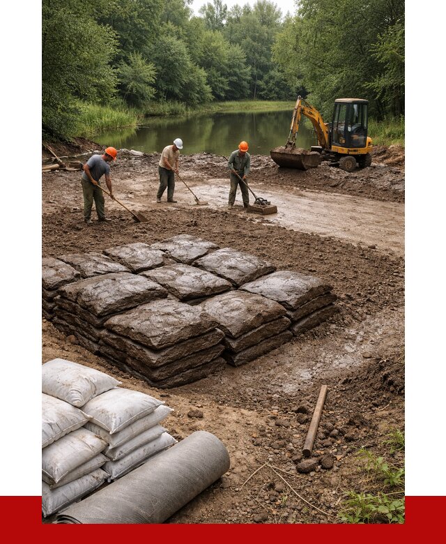 Купить глину для пруда в Ивантеевке от 4629 р. с доставкой | ПРОНЕРУДВнт
