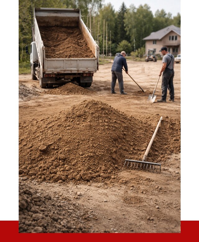 Суглинок для планировки в Ивантеевке с доставкой от 4321 р. | ПРОНЕРУДВнт
