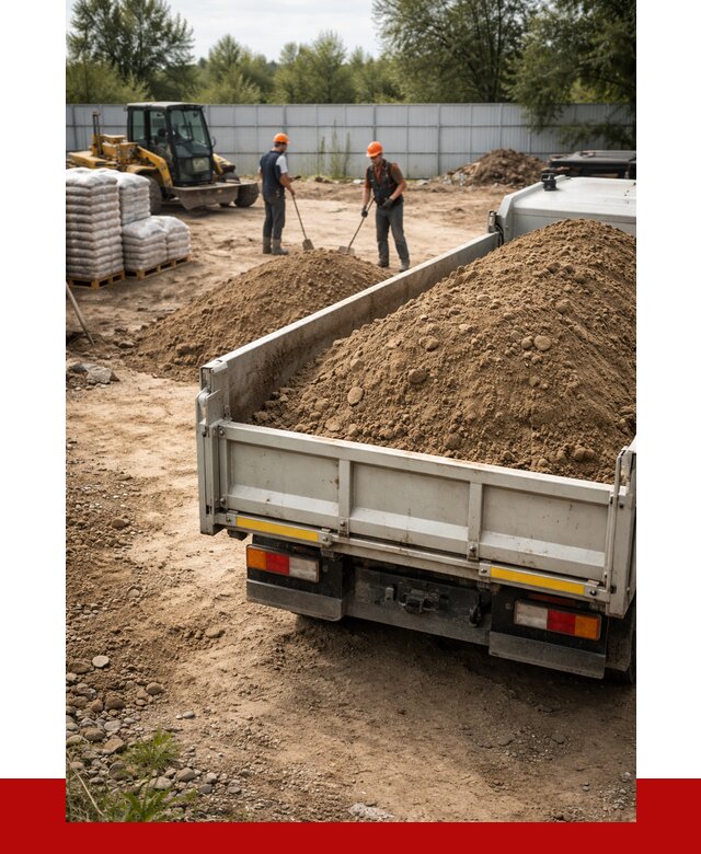 Супесь с доставкой в Ивантеевке от 2520 р. за куб | ПРОНЕРУДВнт