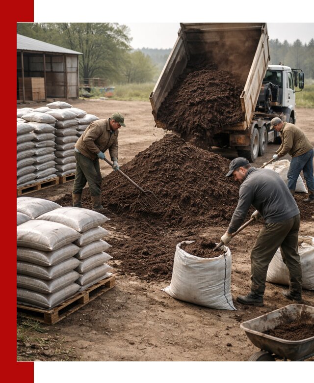 Доставка компоста оптом и в розницу в Ивантеевке