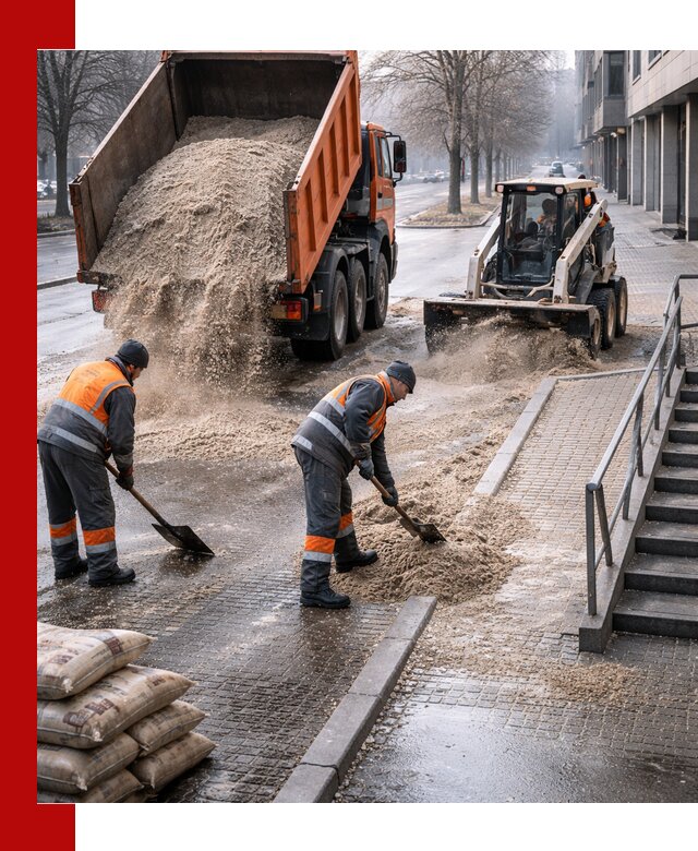 Поставка противогололедных материалов в Ивантеевке