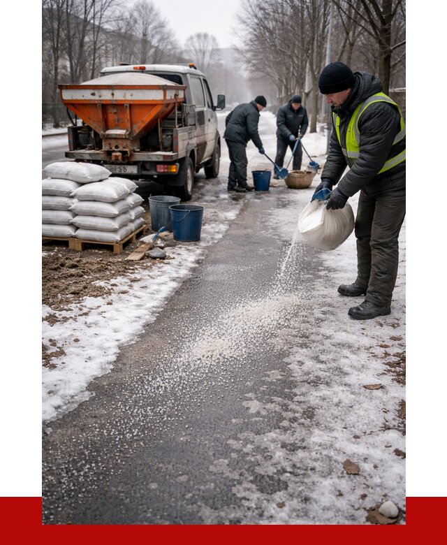 Реагент против гололеда в Ивантеевке с доставкой от 4629 р. | ПРОНЕРУДВнт