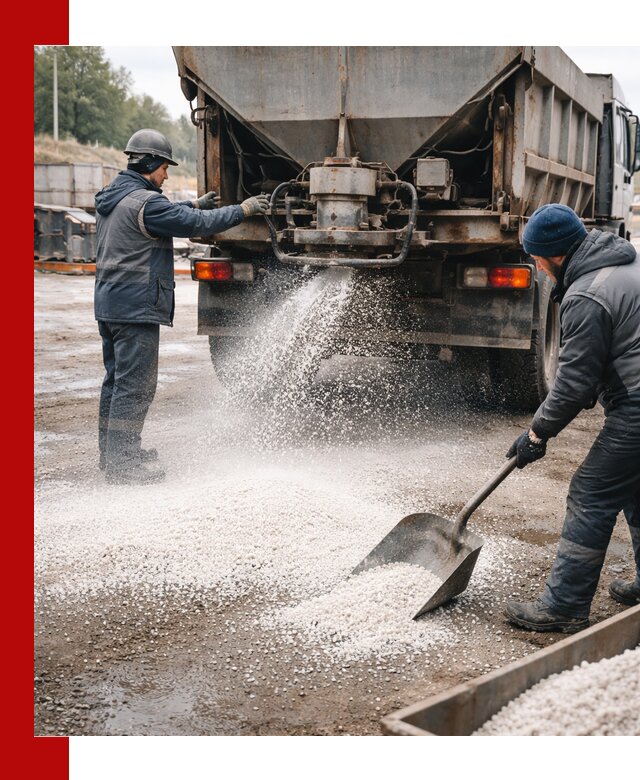 Доставка и продажа хлористого кальция в Ивантеевке