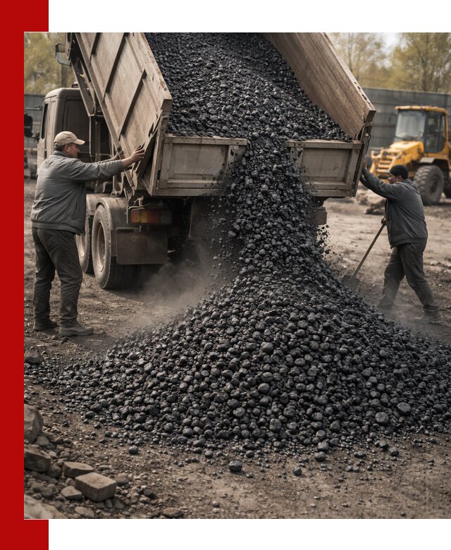 Доставка угля семечка самосвалами в Ивантеевке