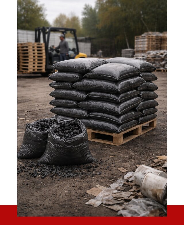 Купить уголь в мешках с доставкой в Ивантеевке от 7715 р. | ПРОНЕРУДВнт