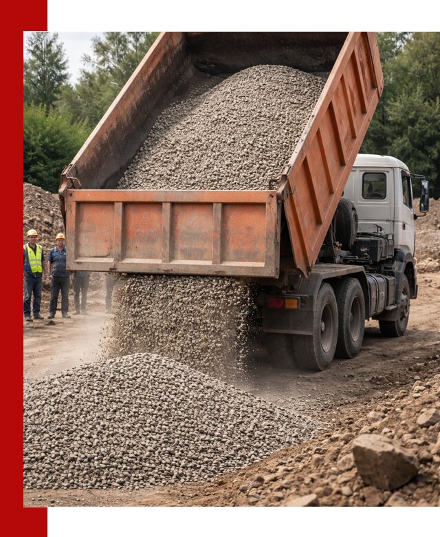 Доставка сыпучих материалов самосвалом в Ивантеевке быстро и надежно