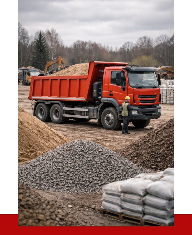 Доставка самосвалом 25 кубов в Ивантеевке от 7715 р. | ПРОНЕРУДВнт