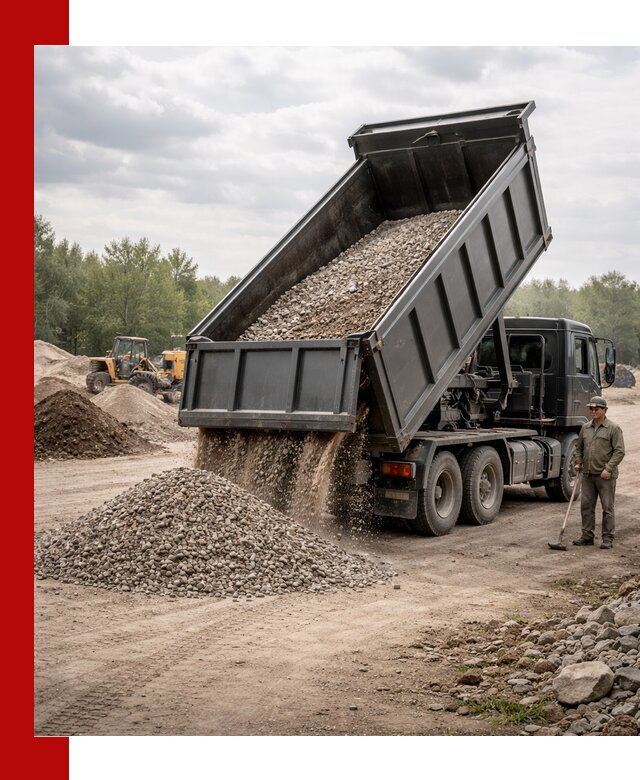 Доставка самосвалом 30 м3 по выгодным ценам в Ивантеевке