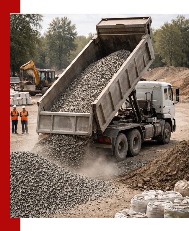 Аренда самосвала в Ивантеевке для доставки сыпучих и нерудных материалов