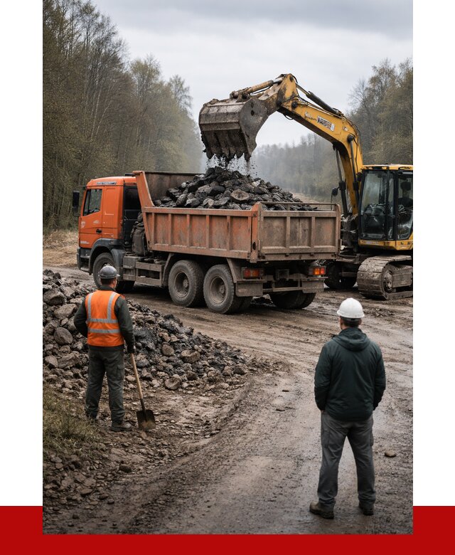Вывоз асфальта в Ивантеевке от 4629 р. самосвалом ПРОНЕРУДВнт