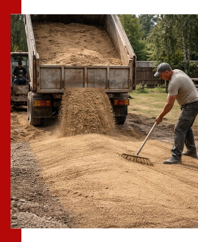 Отсыпка участка песком в Ивантеевке быстро и качественно