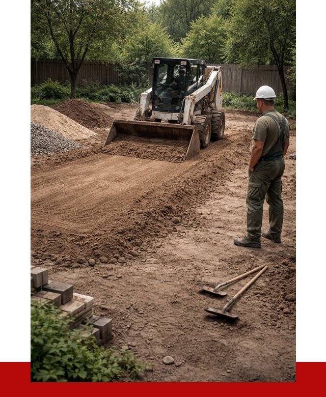 Выравнивание участка под ключ в Ивантеевке от 3600 р. | ПРОНЕРУДВнт